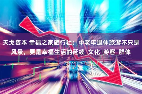 天戈资本 幸福之家旅行社：中老年退休旅游不只是风景，更是幸福生活的延续_文化_游客_群体