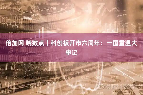 倍加网 晓数点｜科创板开市六周年：一图重温大事记